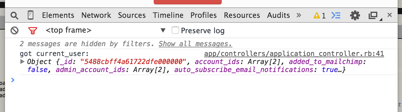 Ruby Console.log